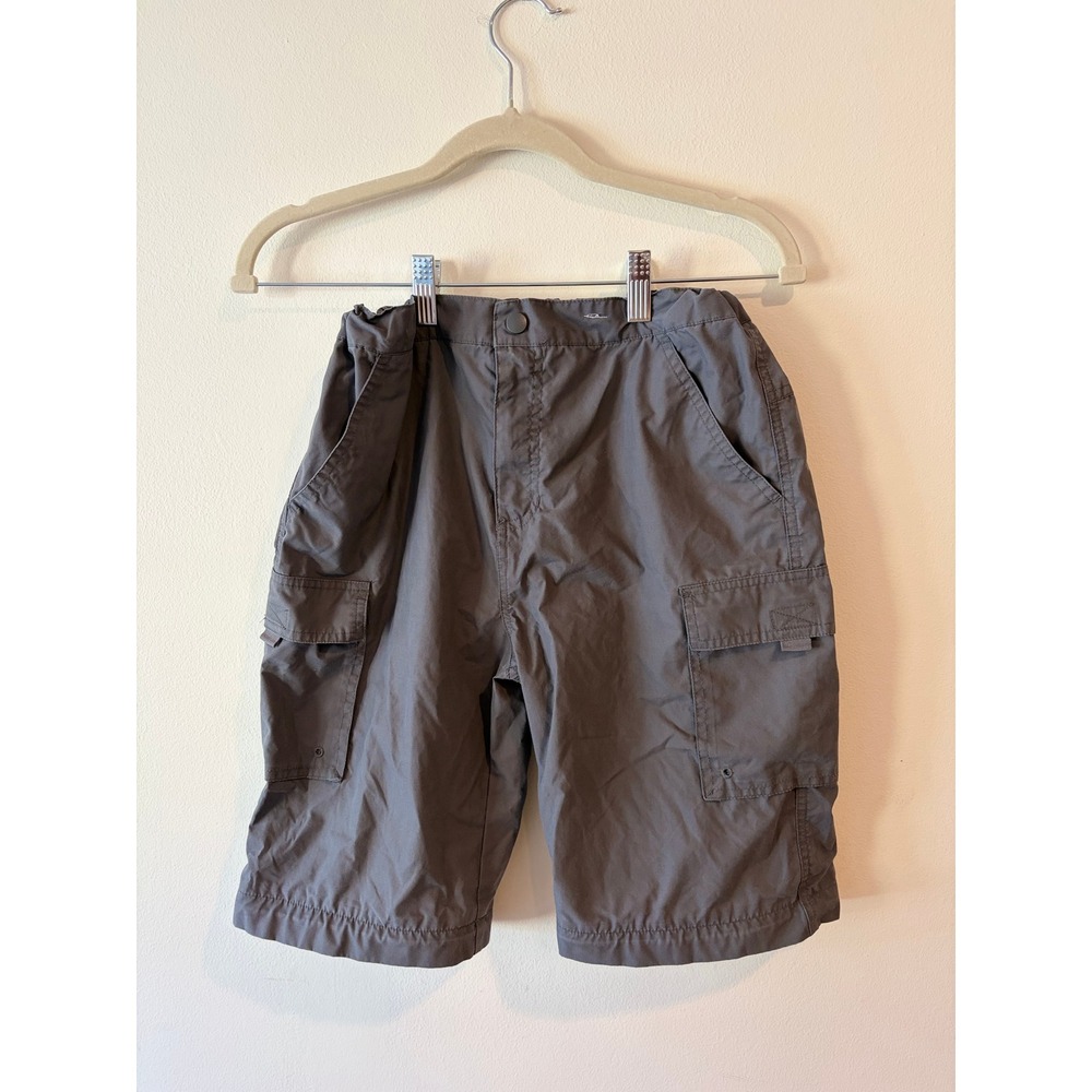 Mountain Warehouse Boys Gray Cargo Shorts Size 13 Years Adjustable Waist Outdoor